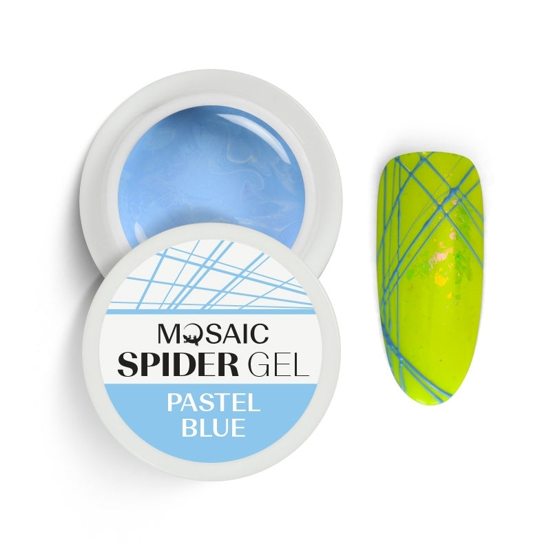 Spider gel Pastel blue