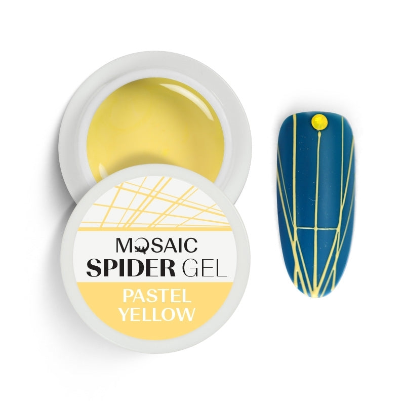 Spider gel Pastel yellow